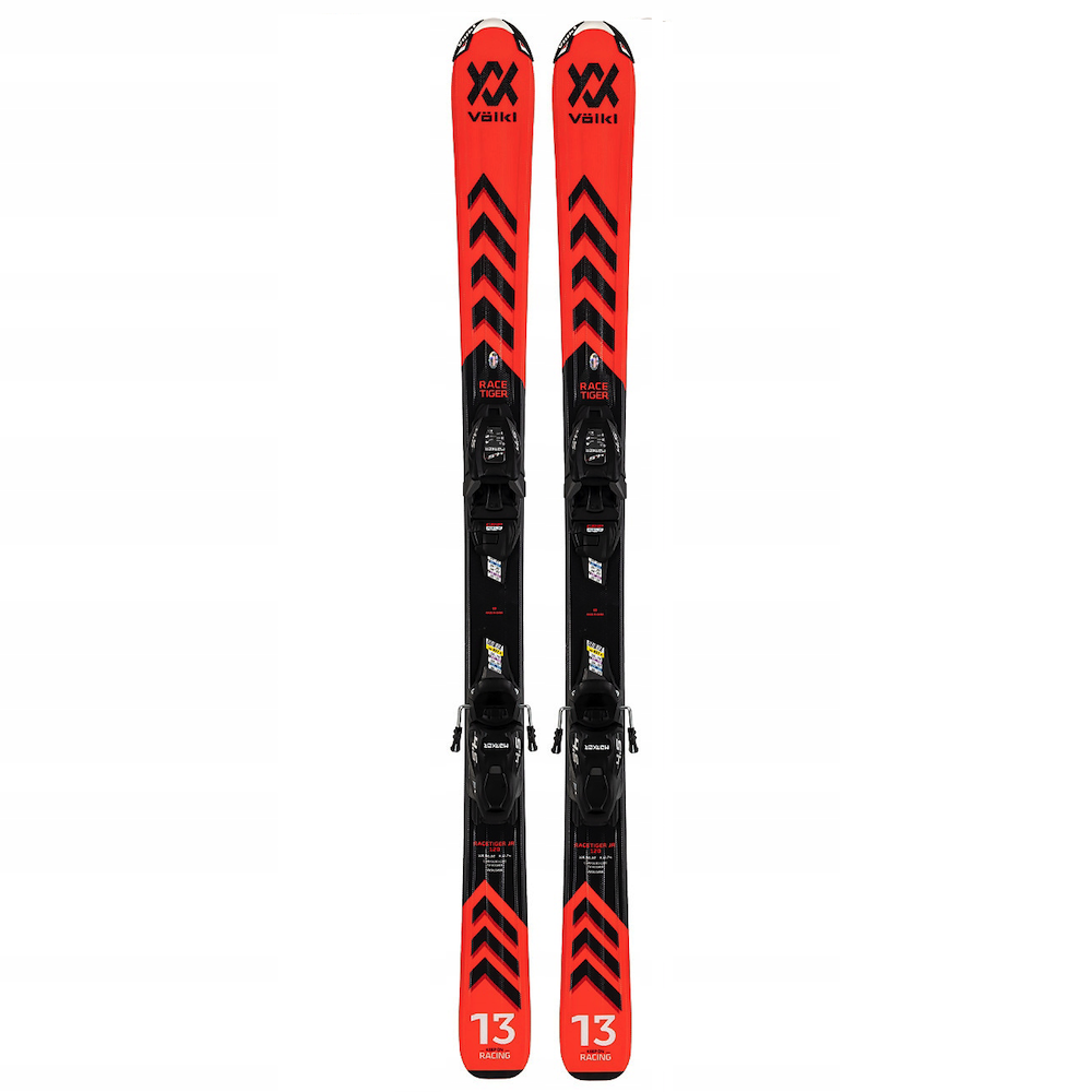 Narty Volkl Racetiger Junior RED 130-150 2024