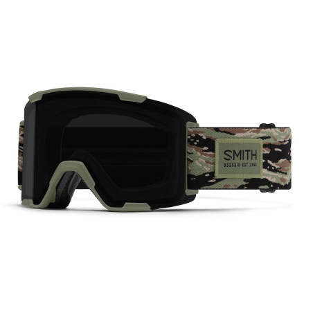 Gogle SMITH STASH XL FATIGUE GREEN EYE OF THE TIGER  S3/S1 2 x szyba M007873WL994Y 2027